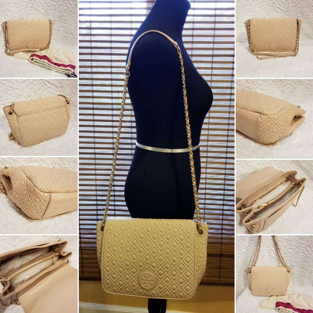SOLD!!! Tory Burch Marion Quilted Shoulder bag
